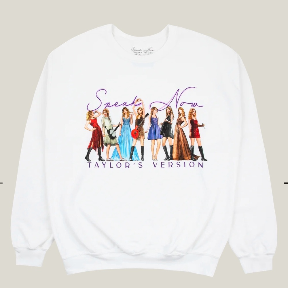 NEW Taylor Swift Speak Now (Taylor’s Version) Eras Crewneck